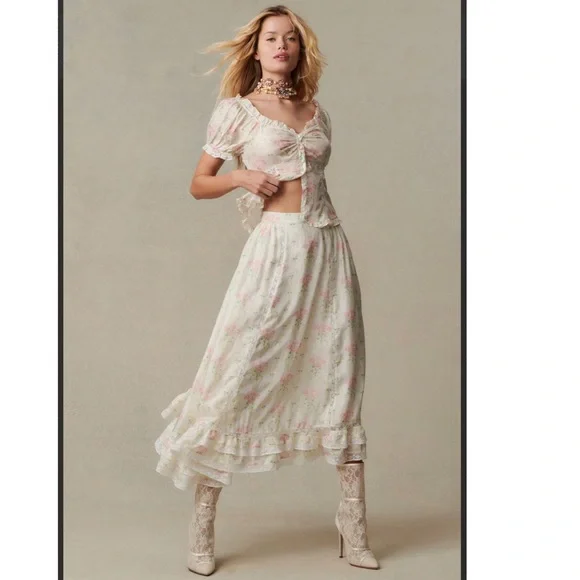 LoveShackFancy Navya skirt